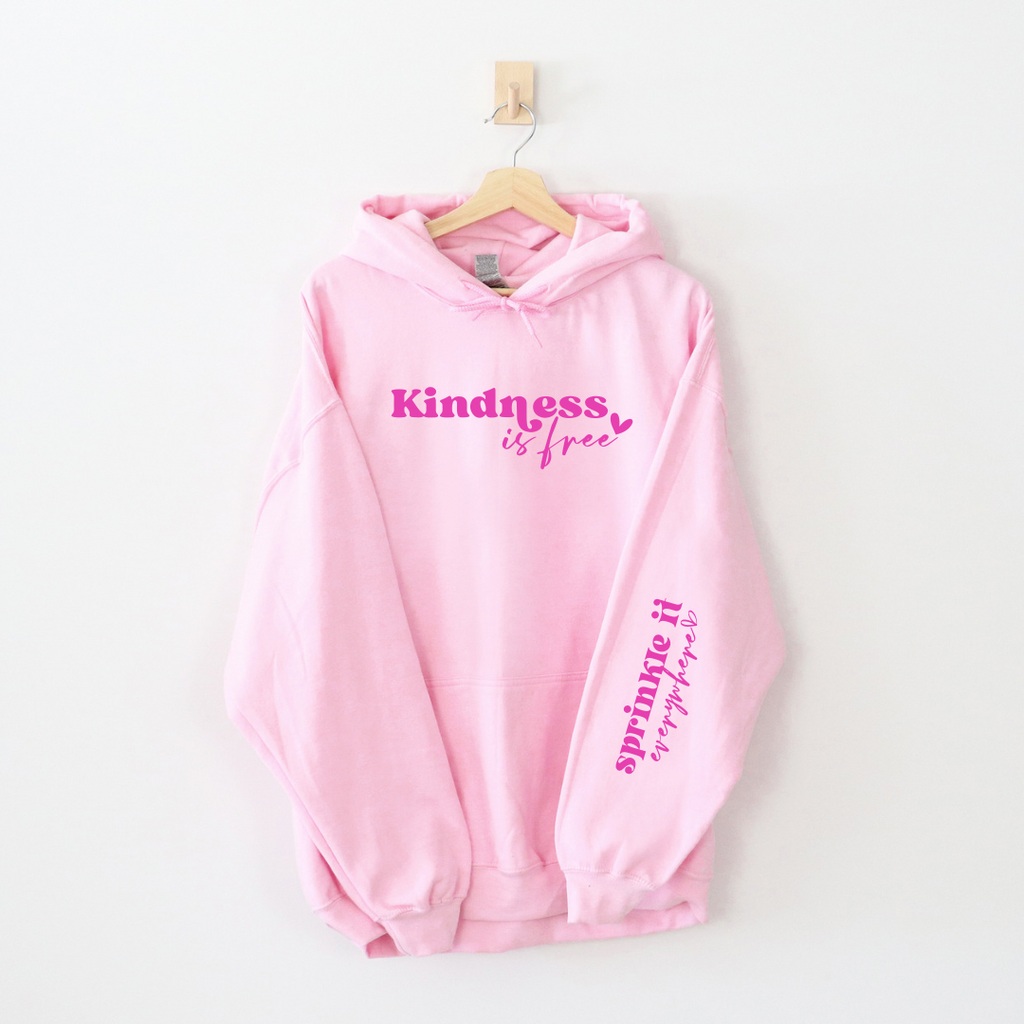 Pink 2025 hoodie aesthetic
