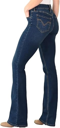 Women's Sculpted Mid Rise Bootcut Jeans