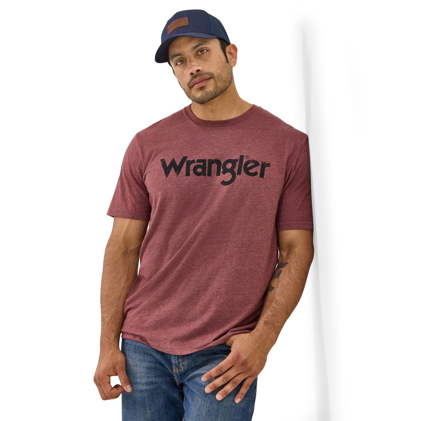 Men's Distressed Short Sleeve Tee