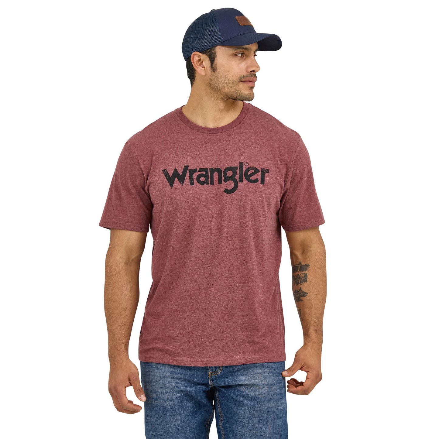 Men's Distressed Short Sleeve Tee