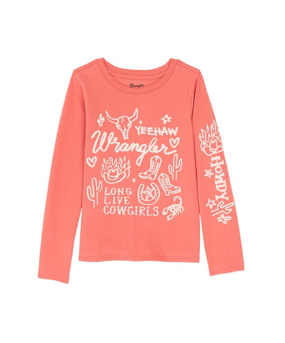 Girl's Graphic Long Sleeve