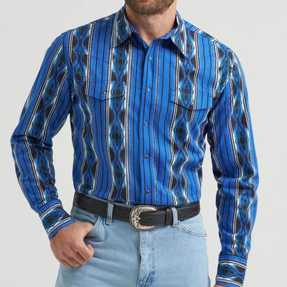 Men's Checotah Long Sleeve Western Snap