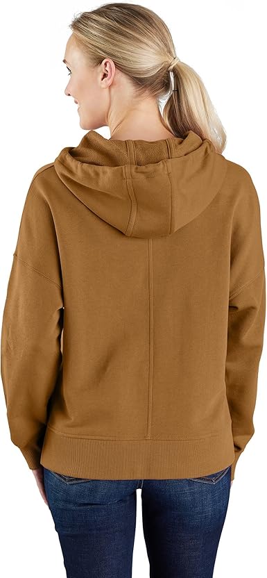 Women's Tencel Fiber Loose Fit Graphic Hoodie