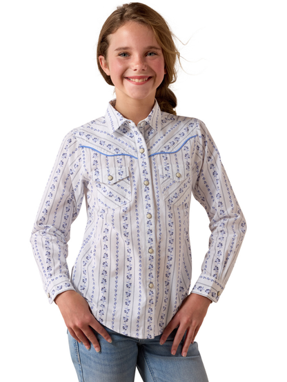 Girl's Grace LS Western Shirt