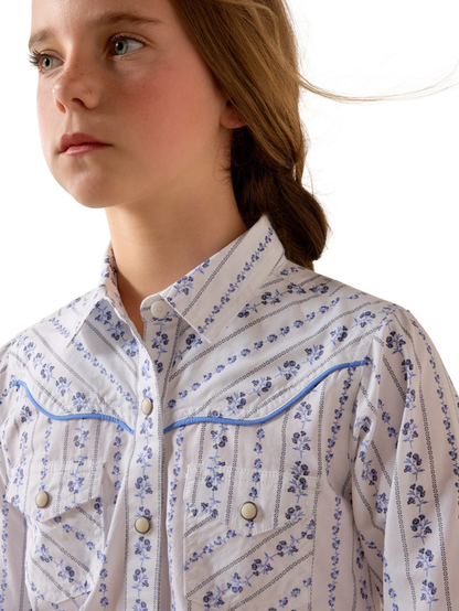 Girl's Grace LS Western Shirt