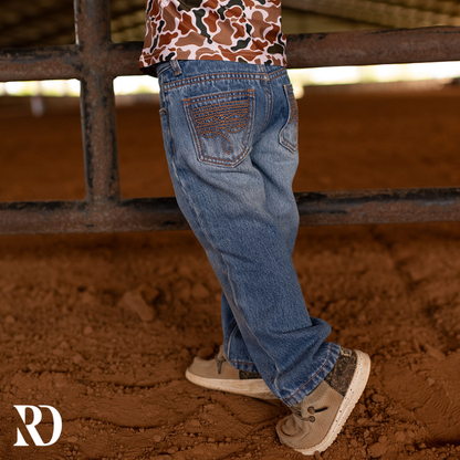 Toddler Ranch Dress'n Bam Bootcut Denim