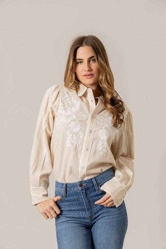Women's Emilia Tencel Long Sleeve Shirt