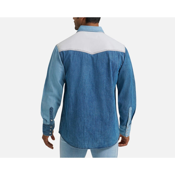 Men's Vintage Western Long Sleeve Shirt