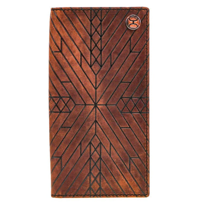 Hooey Austin Aztec Embossed Rodeo Wallet