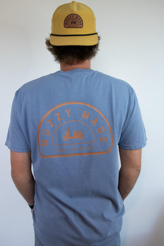 Adventure Junkie Tee - Blue