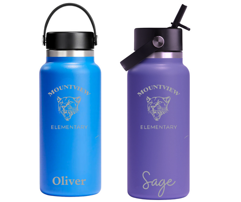 Mountview PREORDER Engraved Hydroflasks