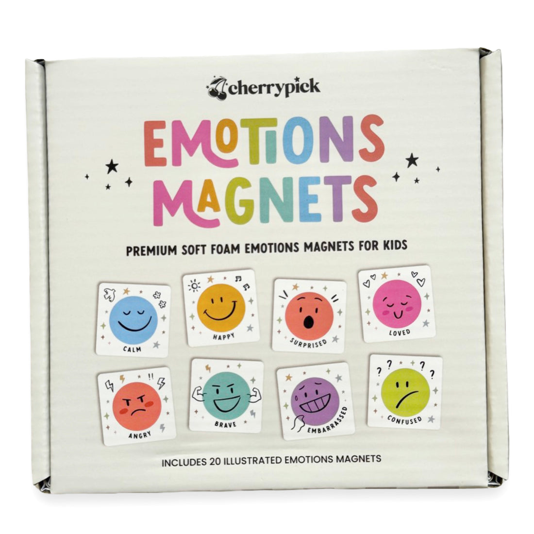 Emotions Soft Foam Magnets