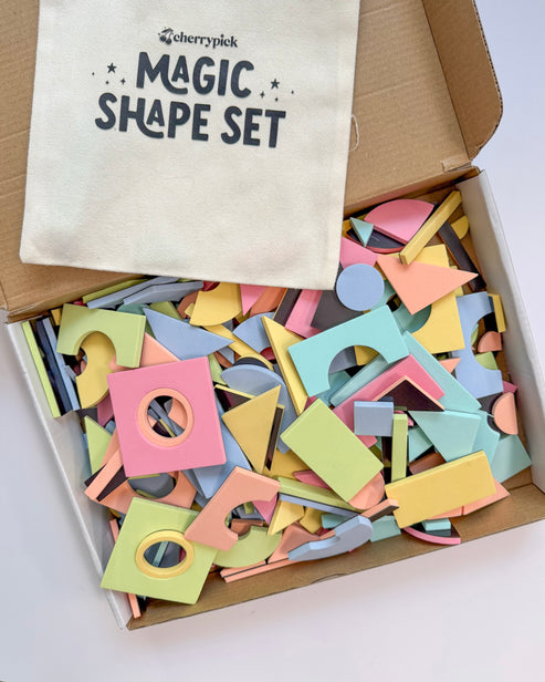 Magic Shape Set Soft Foam Magnets