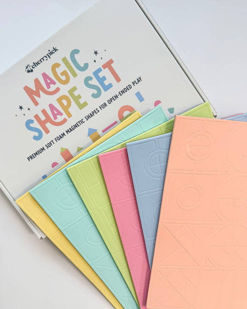 Magic Shape Set Soft Foam Magnets