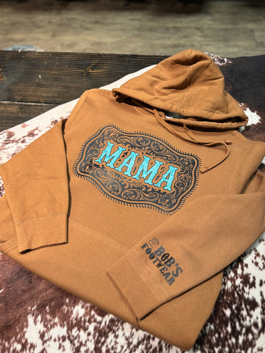 Bob's Custom Buckle Mama Hoodie