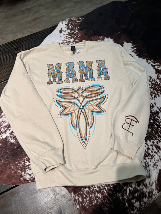 Bob's Bootstitch Mama Crewneck