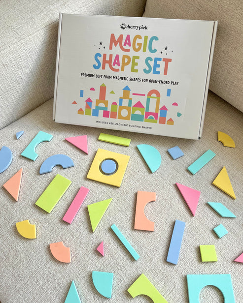 Magic Shape Set Soft Foam Magnets