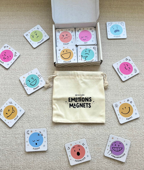 Emotions Soft Foam Magnets