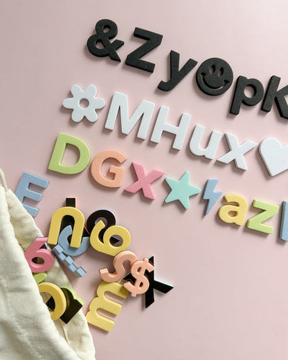 Soft Foam Magnets Letters & Symbols