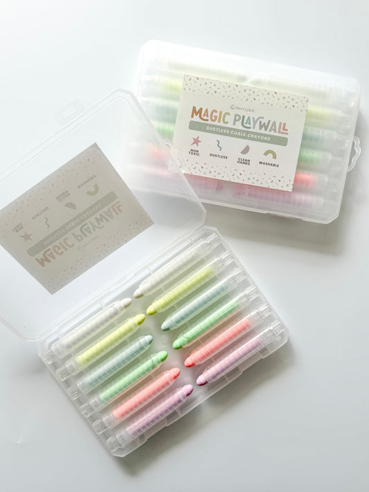 Dustless Chalk Crayons (12) NEON