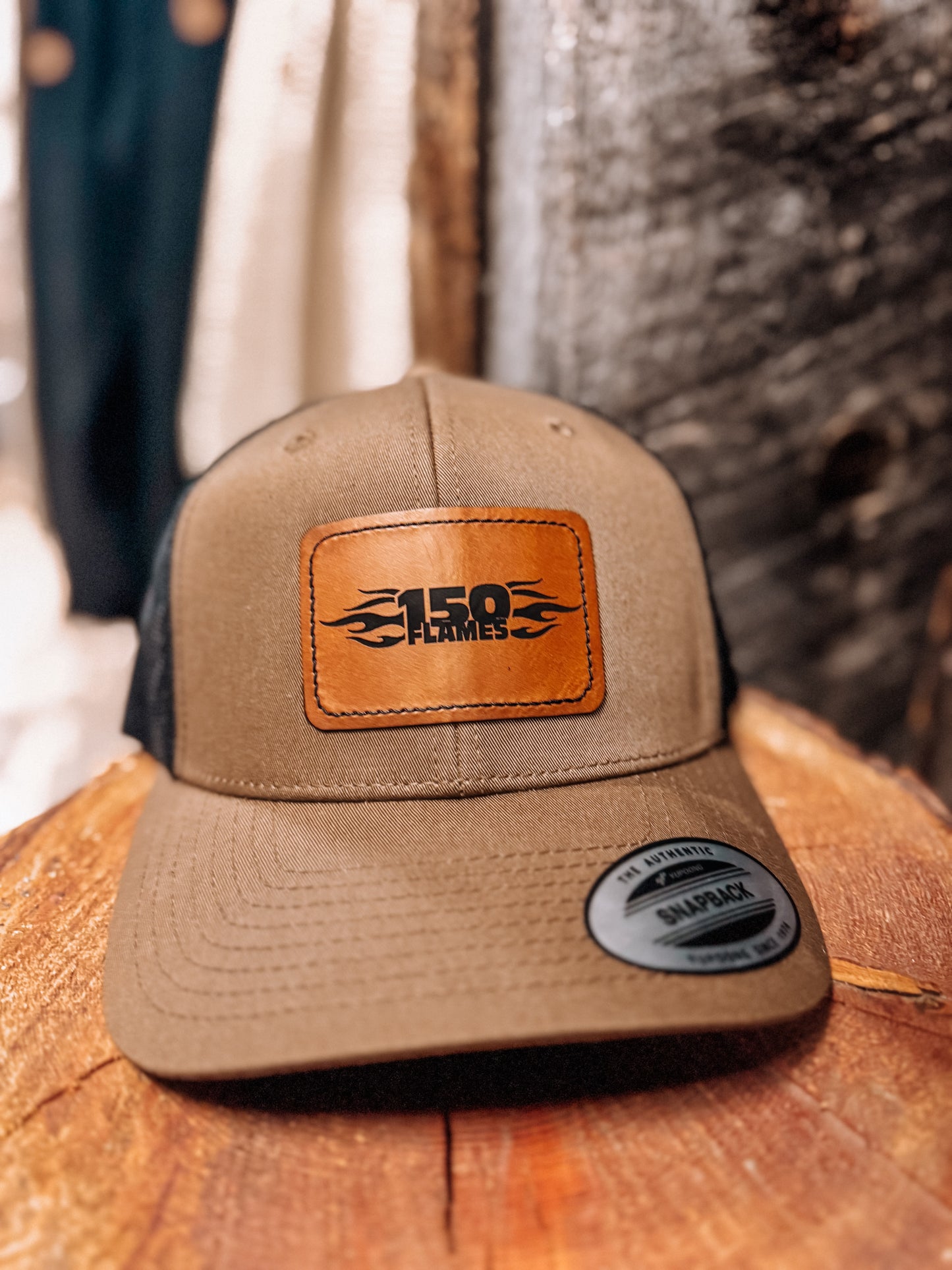 150 PREORDER Embroidered and Leather Patch Hats