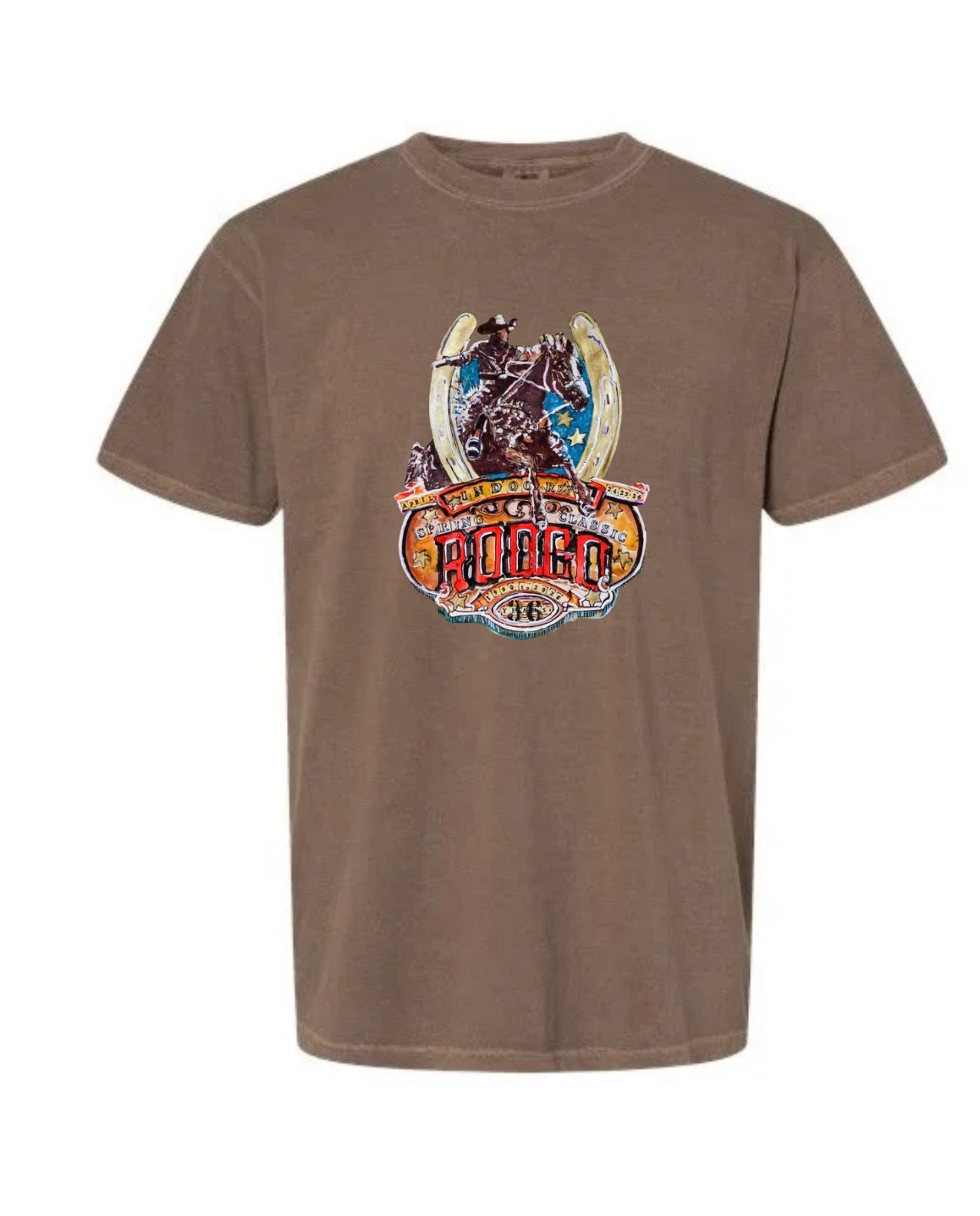 Indoor Rodeo Adult T-Shirts - Bronco Rider