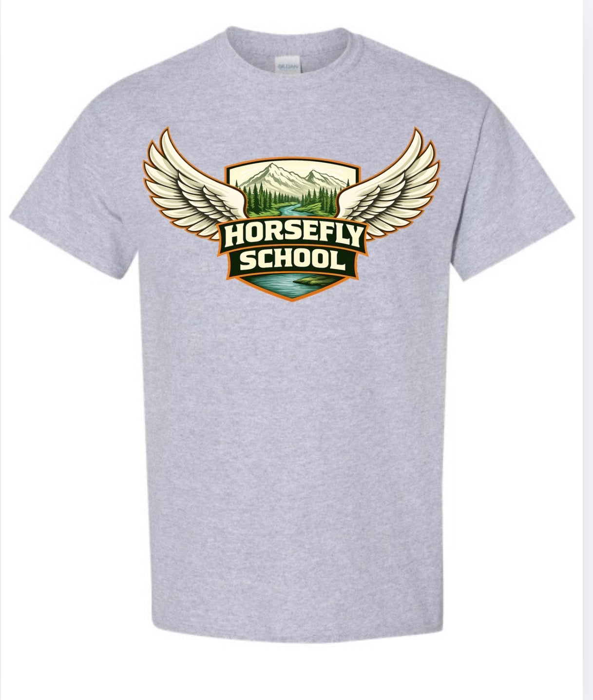 Horsefly School Adult T-Shirts