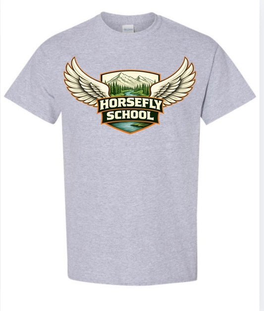 Horsefly School Adult T-Shirts