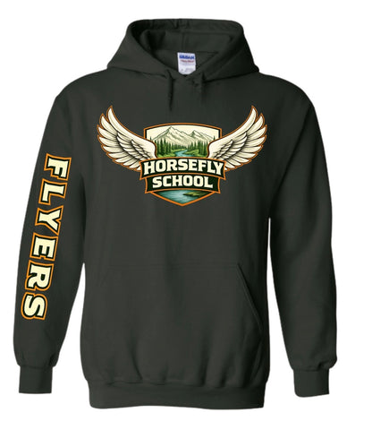 Horsefly School Adult Hoodies