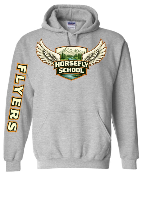 Horsefly School Adult Hoodies