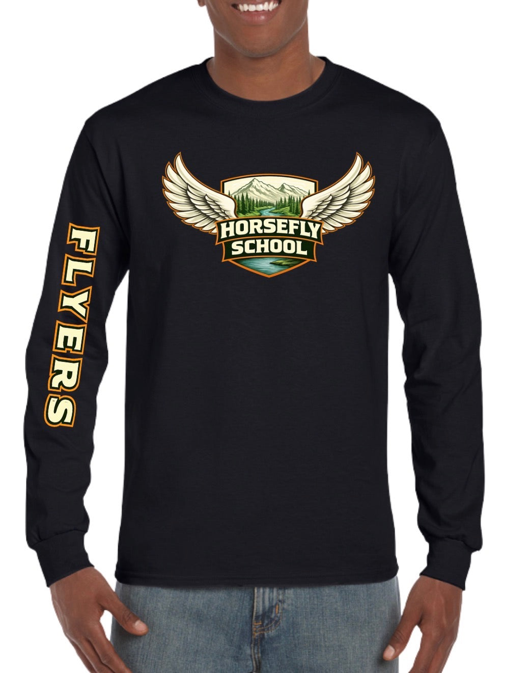 Horsefly School Adult Long Sleeve