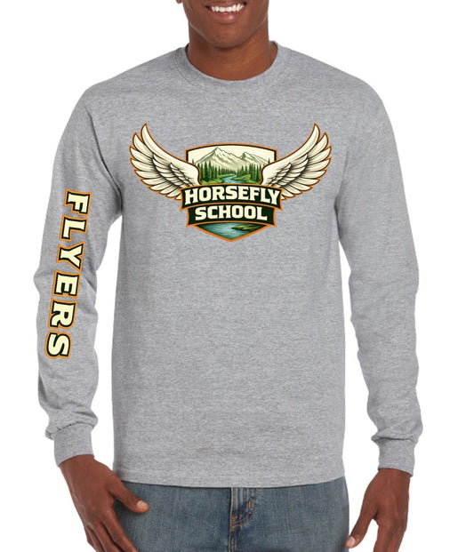 Horsefly School Adult Long Sleeve