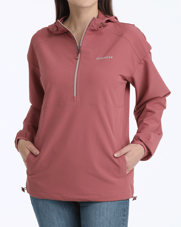 Women's 1/2 Zip Pullover Windbreaker
