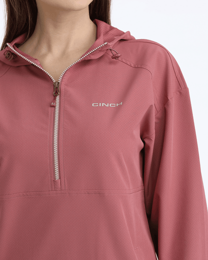 Women's 1/2 Zip Pullover Windbreaker