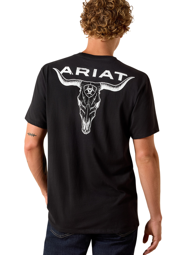 Men's Stipple Steer Short Sleeve T-Shirt