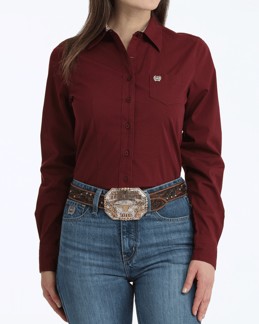 Women's Stretch Arena Fit Button Down Shirt