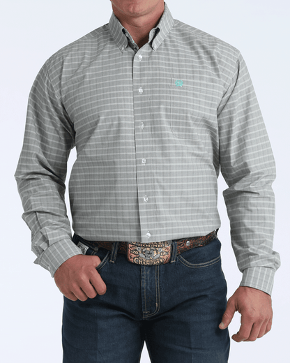 Men's Classic Fit Button Down Plaid Shirt