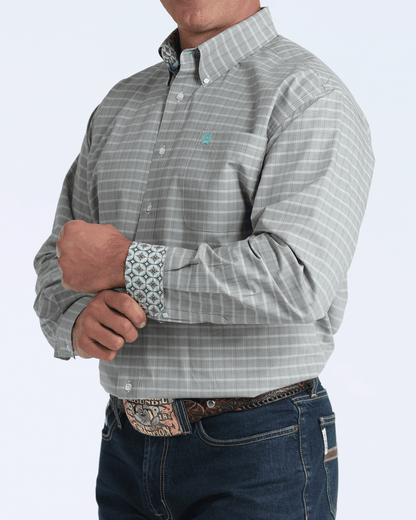 Men's Classic Fit Button Down Plaid Shirt