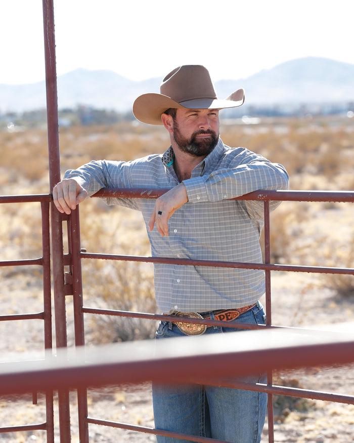 Men's Classic Fit Button Down Plaid Shirt