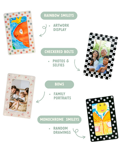 Magnetic Photo Frames (2pc)