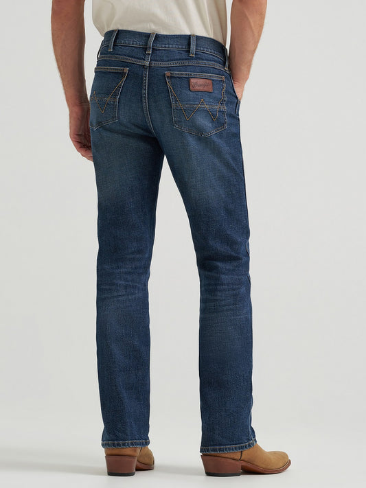 Men's Retro Slim Bootcut Jeans