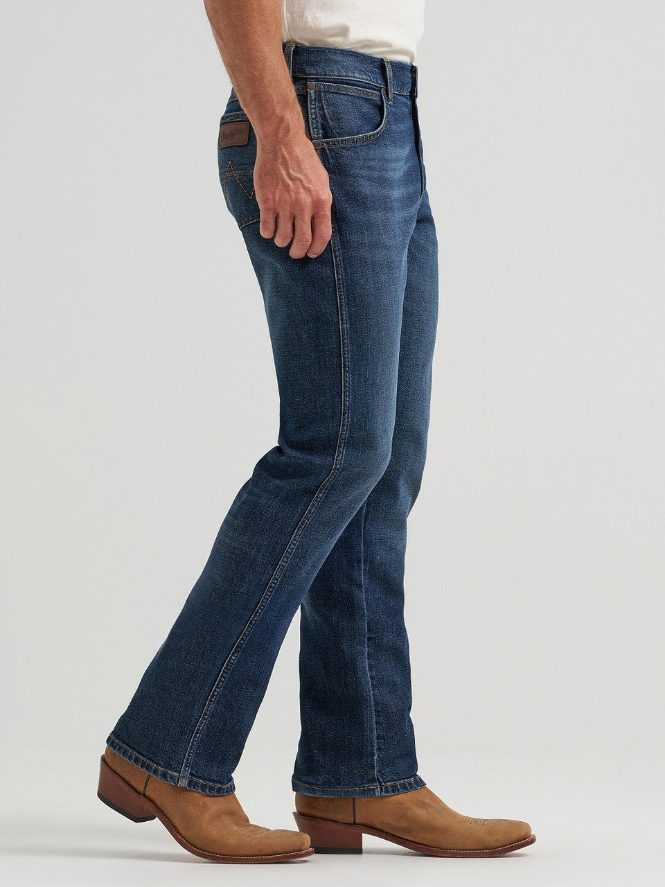 Men's Retro Slim Bootcut Jeans