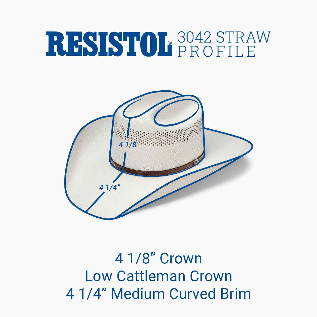 Resistol 20X Cross Tie Cowboy Hat