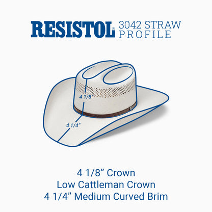 Resistol 20X Cross Tie Cowboy Hat