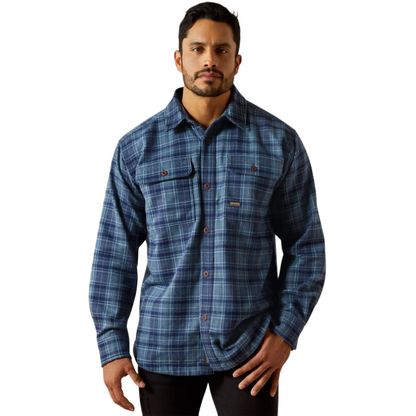 Men's Rebar Heavy Flannel Long Sleeve