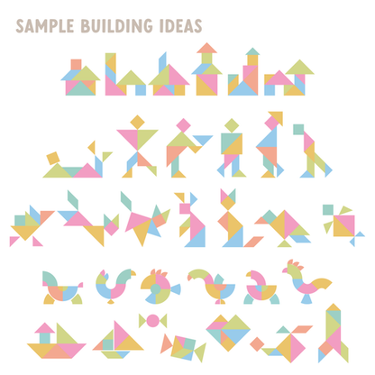 Magic Shape Set Soft Foam Magnets