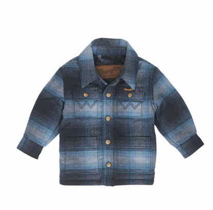 Baby Boy's Flannel Shirt Jacket