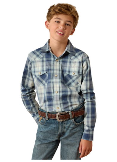 Boy's Retro Hux Snap Shirt