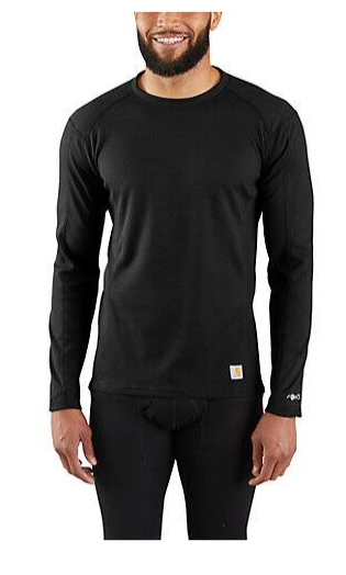Men's Force Midweight Waffle Base Crewneck