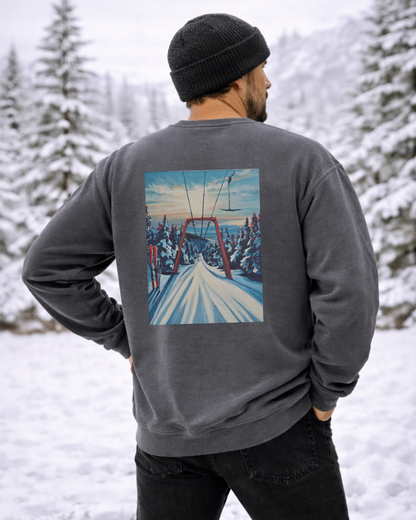 Shred the Nar Crewneck Graphic Sweatshirts